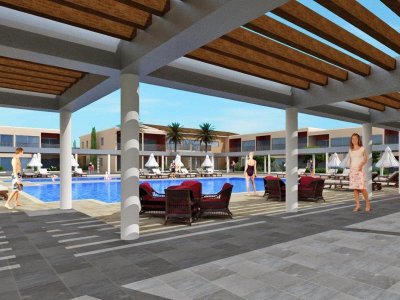 Royal Blue Hotel & Spa Geroskipou ภายนอก รูปภาพ